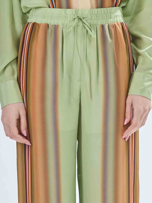 PAUL SMITH buy online Summer multiple silk pants
