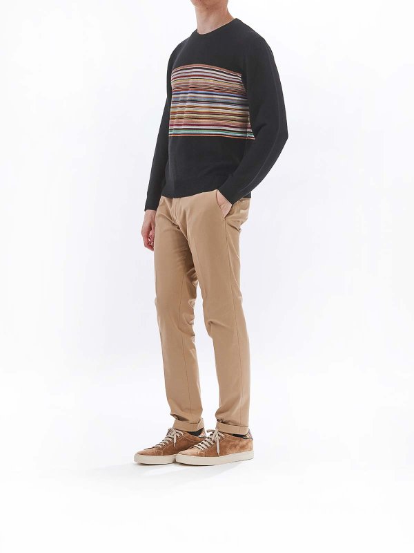 The Best Shops PAUL SMITH: boat necks - Classic row strip shirt PS