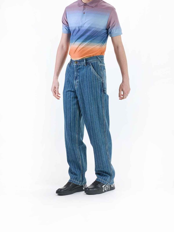 The Best Shops PAUL SMITH: casual trousers - Pantaloni Carpenter  + Lee