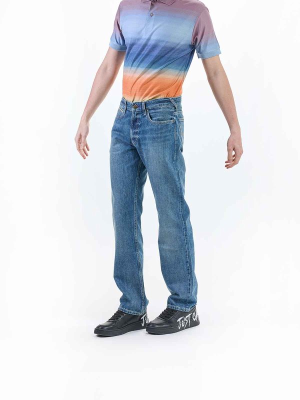 The Best Shops PAUL SMITH: bootcut jeans - Jeans Lavati Selvedge 101  + Lee