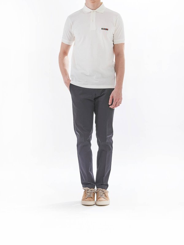 PAUL SMITH: polo shirts online - Classic Multiga embroidery pole PS