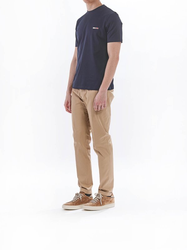 The Best Shops PAUL SMITH: t-shirt - T-shirt logo multiriga ps