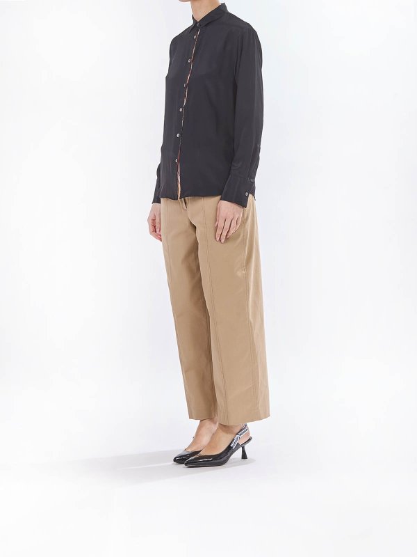 The Best Shops PS BY PAUL SMITH: camicie - Camicia Misto Seta Con Abbottonatura Swirl