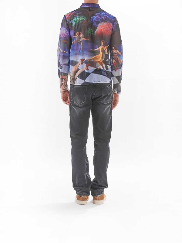 Sheer Organza Shirt shop online: SUNNEI