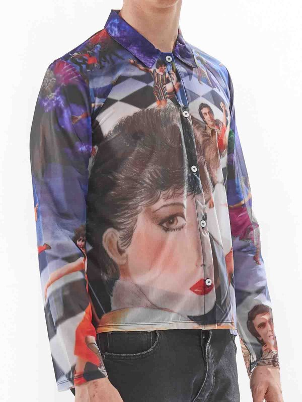 SUNNEI buy online Sheer Organza Shirt