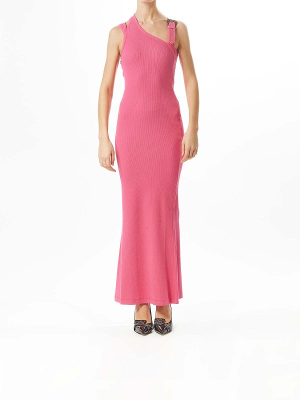 VERSACE JEANS: Robes de soirée online - Robe De Soirée - Rose