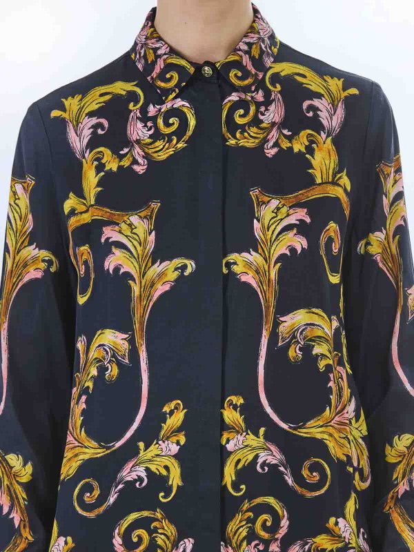 VERSACE JEANS buy online Room shirt Baroque placed