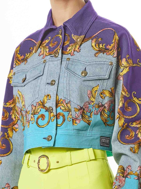 VERSACE JEANS buy online Baroque jacket placed