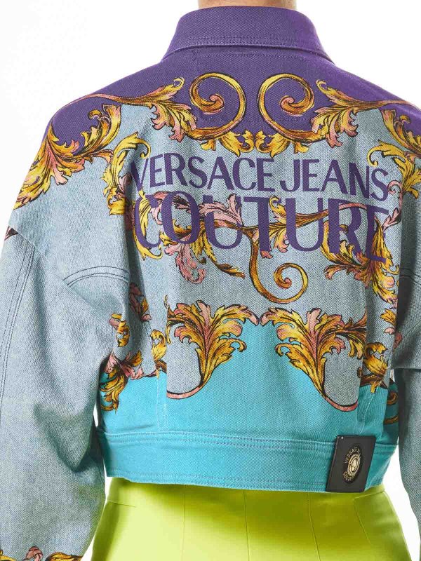 The Best Shops VERSACE JEANS: Baroque jacket placed