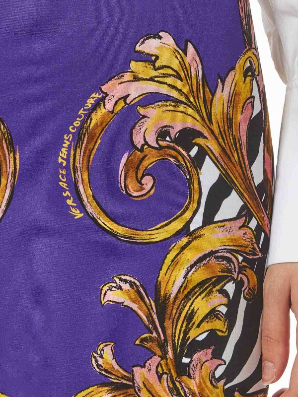 The Best Shops VERSACE JEANS: Langer Rock - Bunt