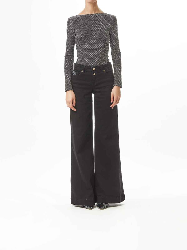 VERSACE JEANS: カジュアルトラウザー online - カジュアルパンツ - 黒