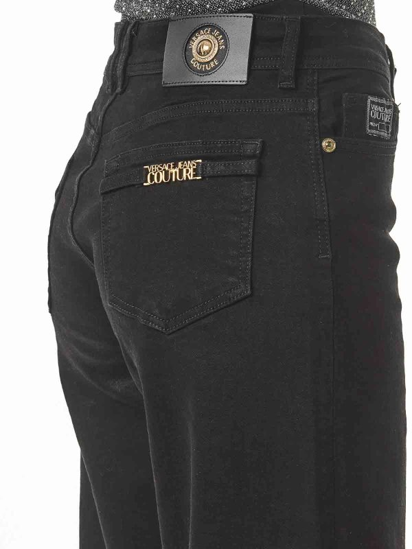 The Best Shops VERSACE JEANS: カジュアルパンツ - 黒