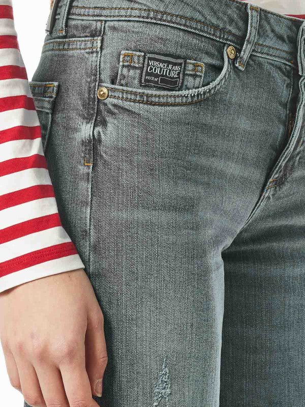 The Best Shops VERSACE JEANS: Jean Droit - Multicolore