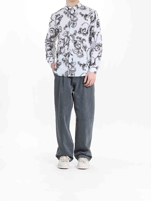 VERSACE JEANS: shirts online - Baroque shirt