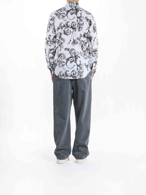 Baroque shirt shop online: VERSACE JEANS