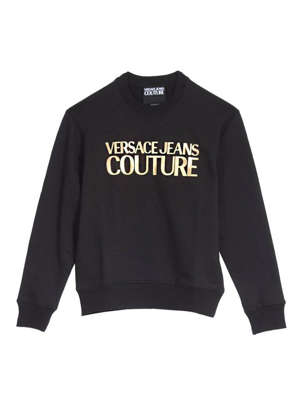 VERSACE JEANS: Sweatshirts & Sweaters - Logo sweatshirt
