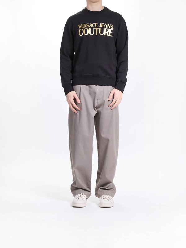 VERSACE JEANS: Sweatshirts & Sweaters online - Logo sweatshirt