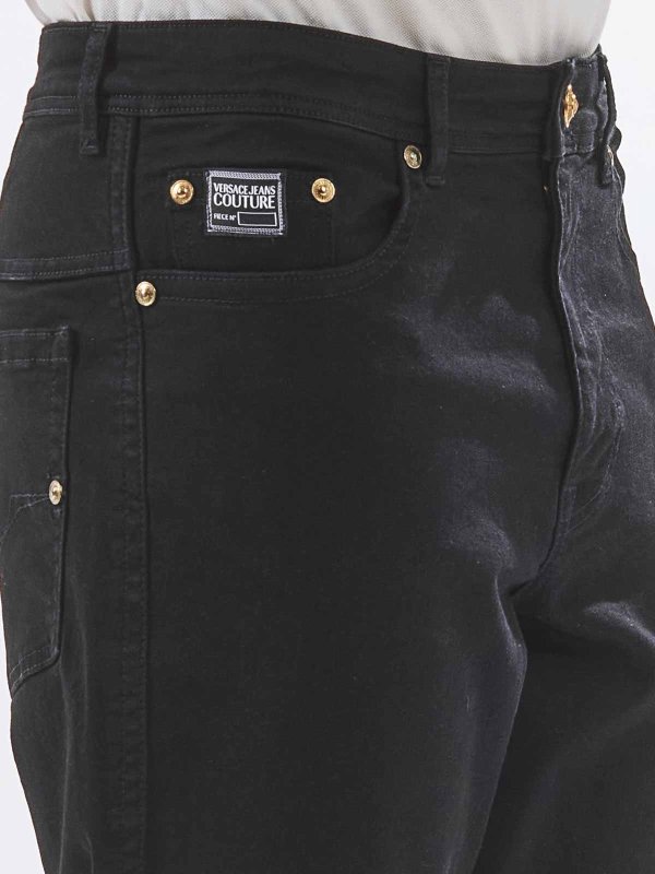 The Best Shops VERSACE JEANS: カジュアルパンツ - 黒