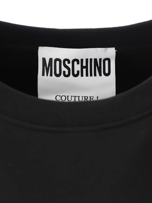 スウェットシャツ/セーター - 黒 shop online: MOSCHINO