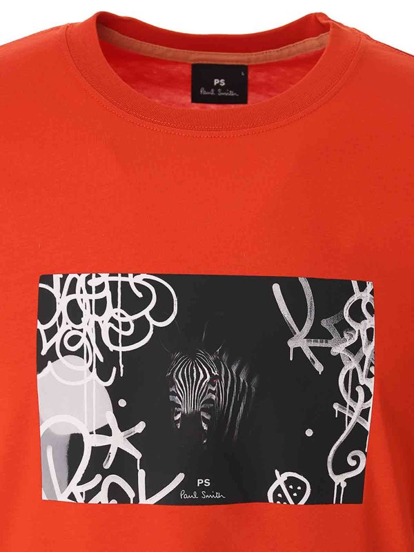 The Best Shops PS BY PAUL SMITH: T-shirts - T-Shirt - Rouge