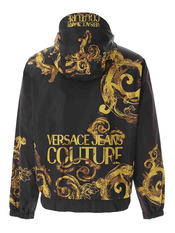VERSACE JEANS: casual jackets online - Placed Print Jacket