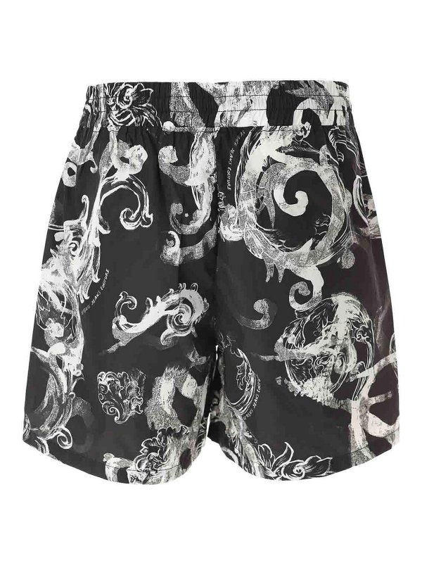 VERSACE JEANS: Trousers Shorts online - Watercolor Short