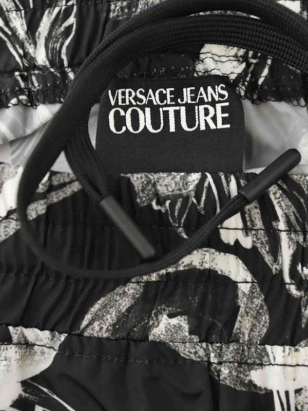 The Best Shops VERSACE JEANS: Trousers Shorts - Watercolor Short