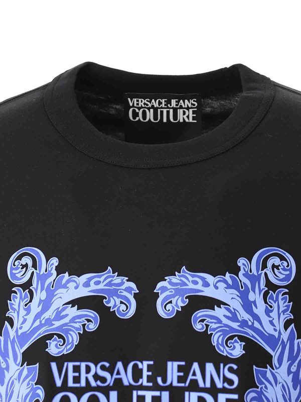 T-Shirt - Schwarz shop online: VERSACE JEANS
