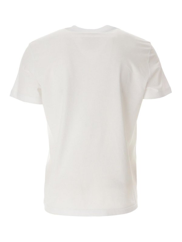 VERSACE JEANS: T-shirts online - T-Shirt - Weiß