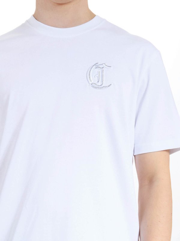 JUST CAVALLI buy online Jc Embroidery Lurex T-Shirt