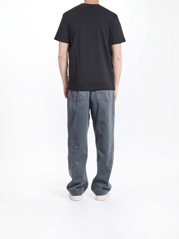 Jc Embroidery Lurex T-Shirt shop online: JUST CAVALLI