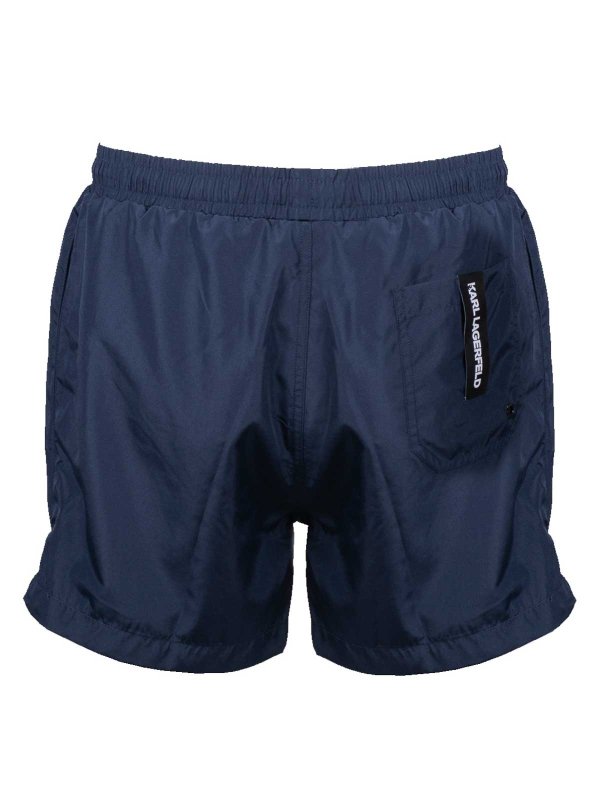 The Best Shops KARL LAGERFELD: Swim shorts & swimming trunks - Karl Logo Boardshorts