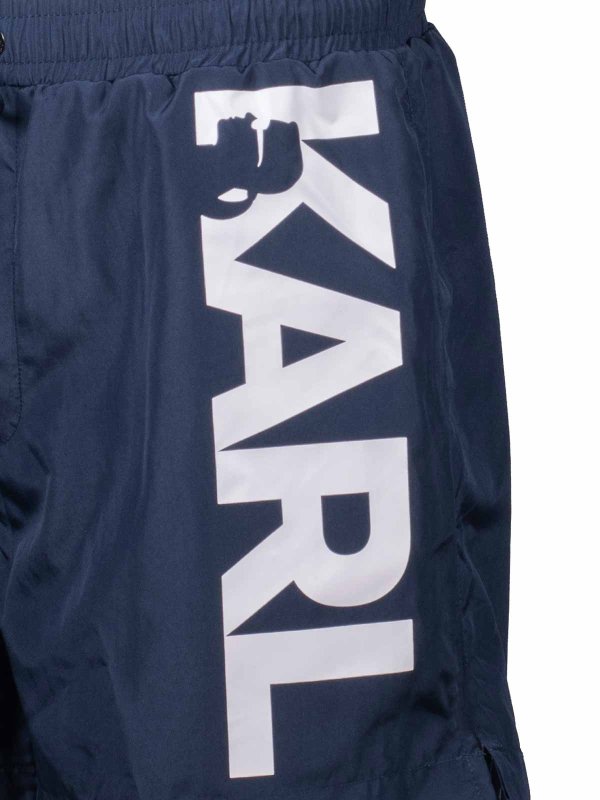 Karl Logo Boardshorts shop online: KARL LAGERFELD