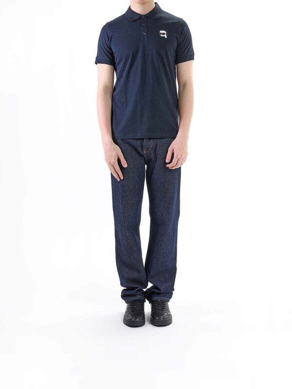 KARL LAGERFELD: Poloshirts online - Poloshirt - Blau