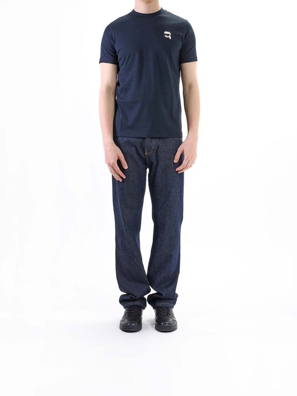 KARL LAGERFELD: T-shirts online - T-Shirt - Bleu