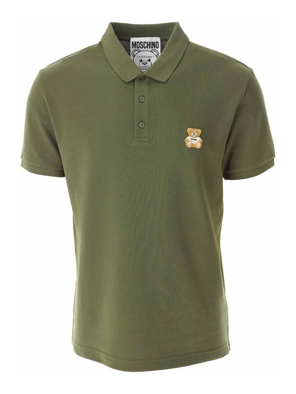 MOSCHINO: Poloshirts - Poloshirt - Grün