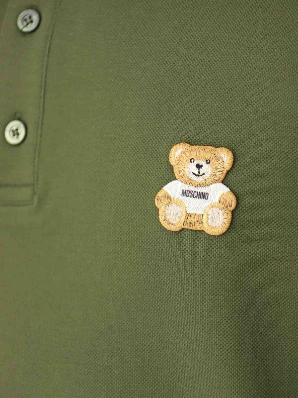 The Best Shops MOSCHINO: Poloshirts - Poloshirt - Grün