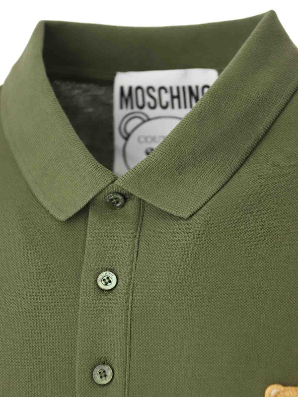 Poloshirt - Grün shop online: MOSCHINO