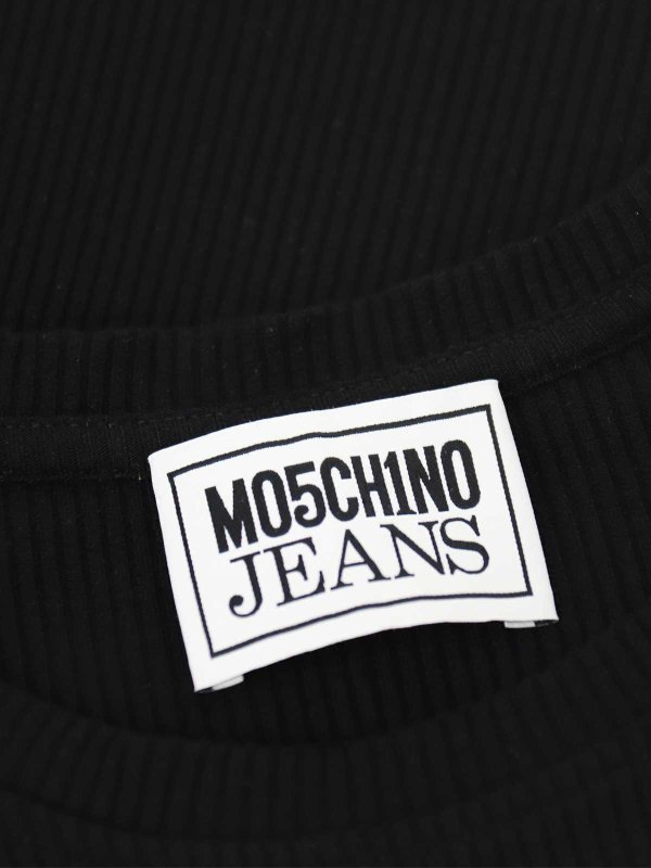 The Best Shops MOSCHINO JEANS: t-shirt - T-shirt  da etichetta