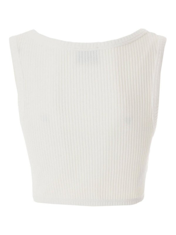 The Best Shops MOSCHINO JEANS: Tops & Tank tops - Iconic Cropped Top