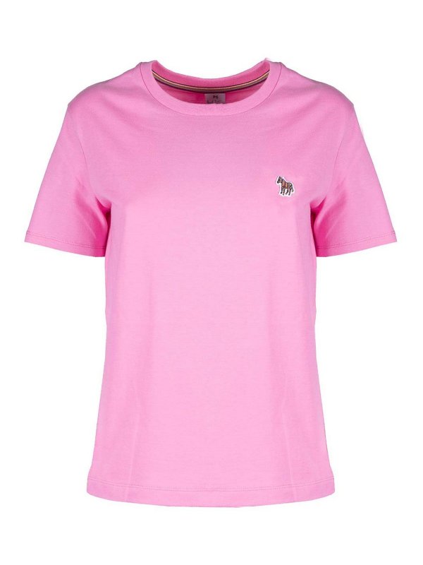 PS BY PAUL SMITH: t-shirt - Zebra Logo T-Shirt