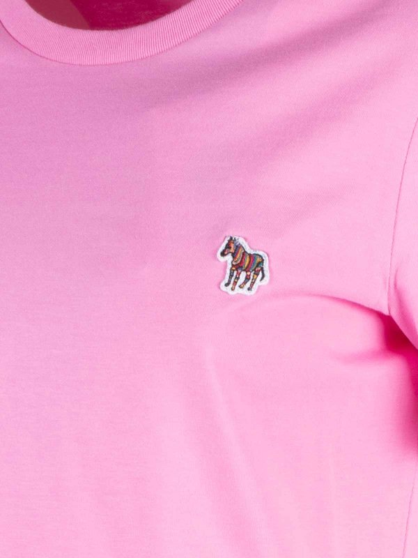 The Best Shops PS BY PAUL SMITH: t-shirt - Zebra Logo T-Shirt