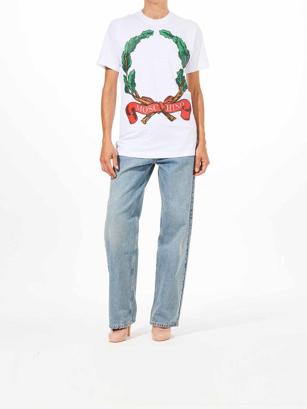 MOSCHINO buy online T-Shirt - Weiß