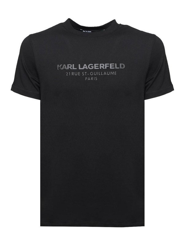 KARL LAGERFELD: t-shirts - 3D Address T-Shirt