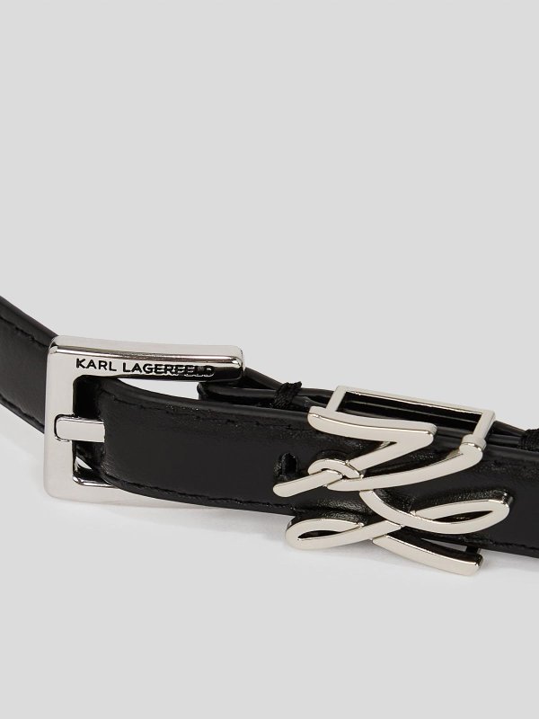KARL LAGERFELD: Gürtel online - Gürtel - Schwarz