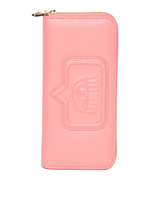CHIARA FERRAGNI: wallets & purses - Eyelike Wallet Zip Around