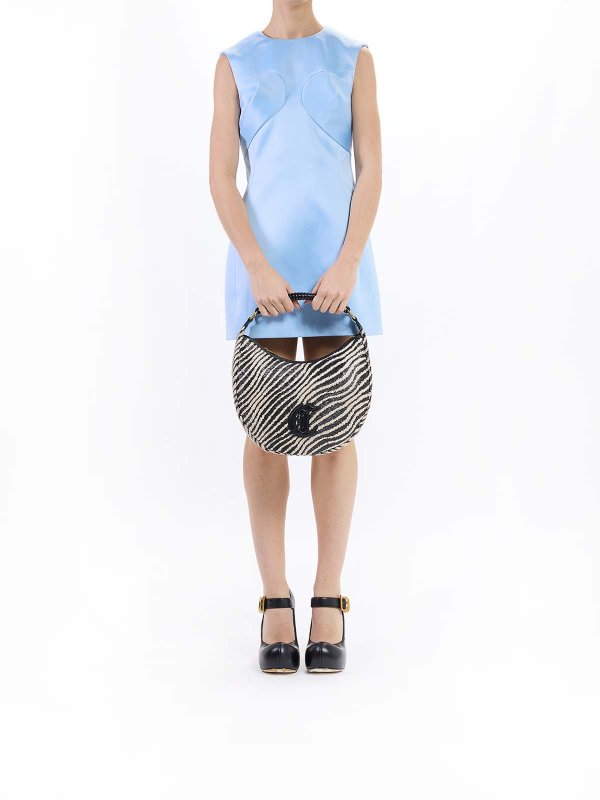 JUST CAVALLI: cross body bags online - Soft Zebra Bag 1