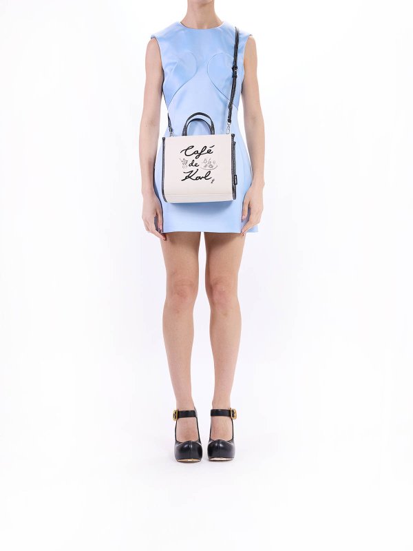 KARL LAGERFELD: Handtaschen online - Shopper - Beige