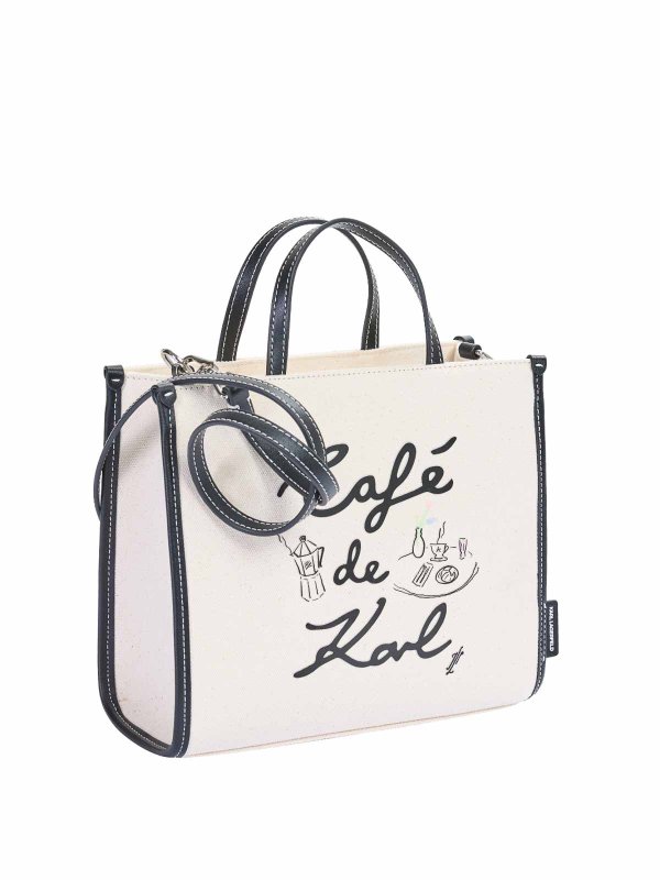 The Best Shops KARL LAGERFELD: Handtaschen - Shopper - Beige