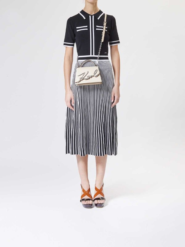 KARL LAGERFELD: cross body bags online - K/Signature 20 Small Crossbody